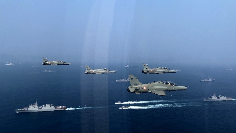 L’Inde procède à un examen présidentiel de la flotte avec plus de 60 navires et 55 avions