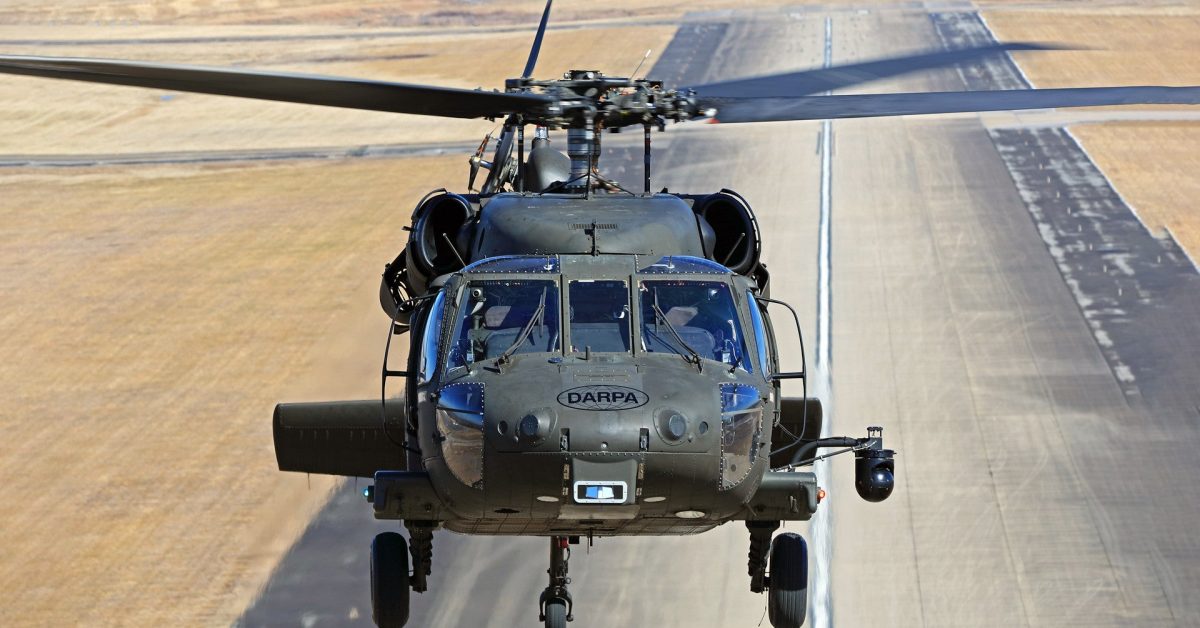 La DARPA teste avec succès le Black Hawk sans pilote