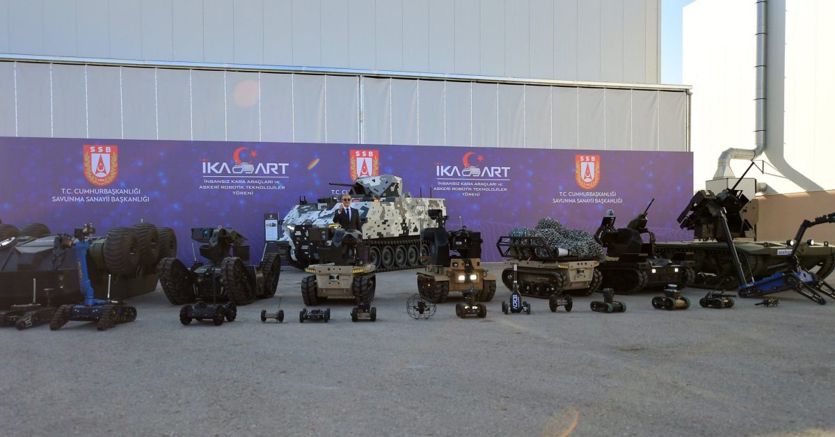 Les véhicules terrestres sans pilote de fabrication turque entreront en production en série