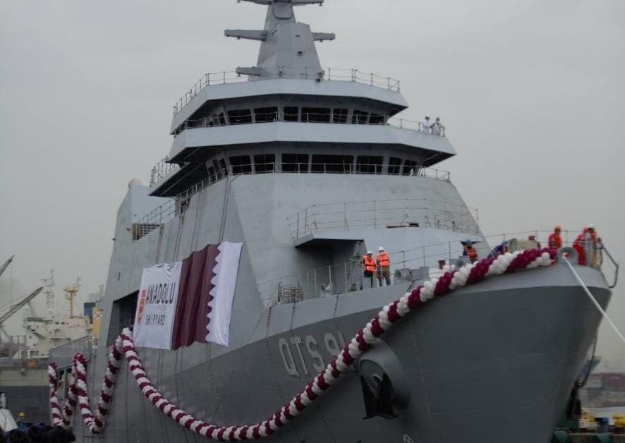 Le chantier naval d’Anadolu livre un navire-école de la marine du Qatar