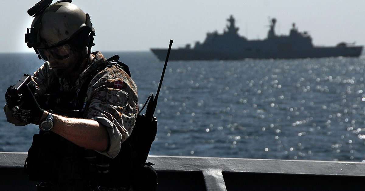 Les frégates danoises comptent avec la Russie et les pirates en 2022