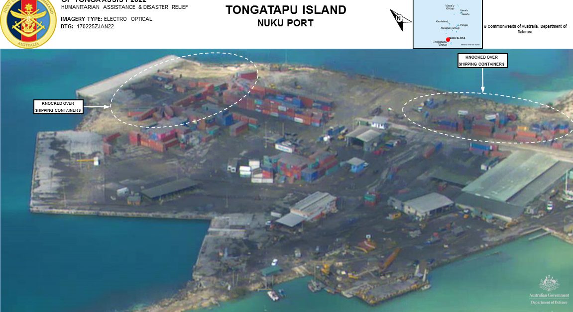 L’Australie et la Nouvelle-Zélande réagissent à l’éruption des Tonga