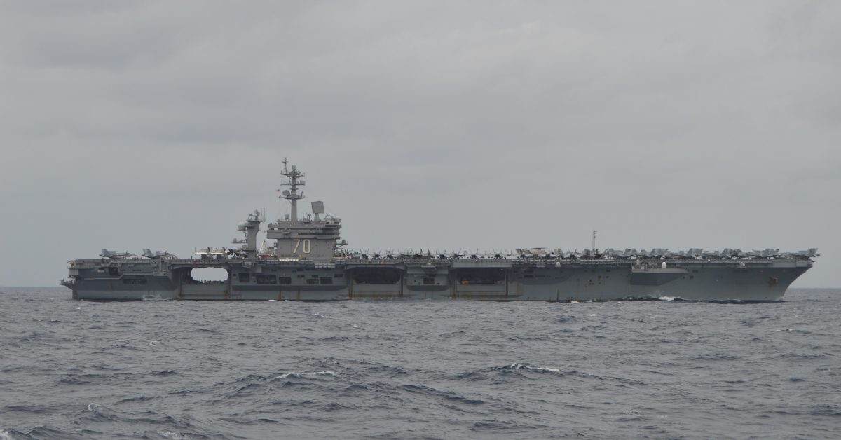 Quatre navires capitaux de la marine américaine opèrent simultanément dans le Pacifique occidental