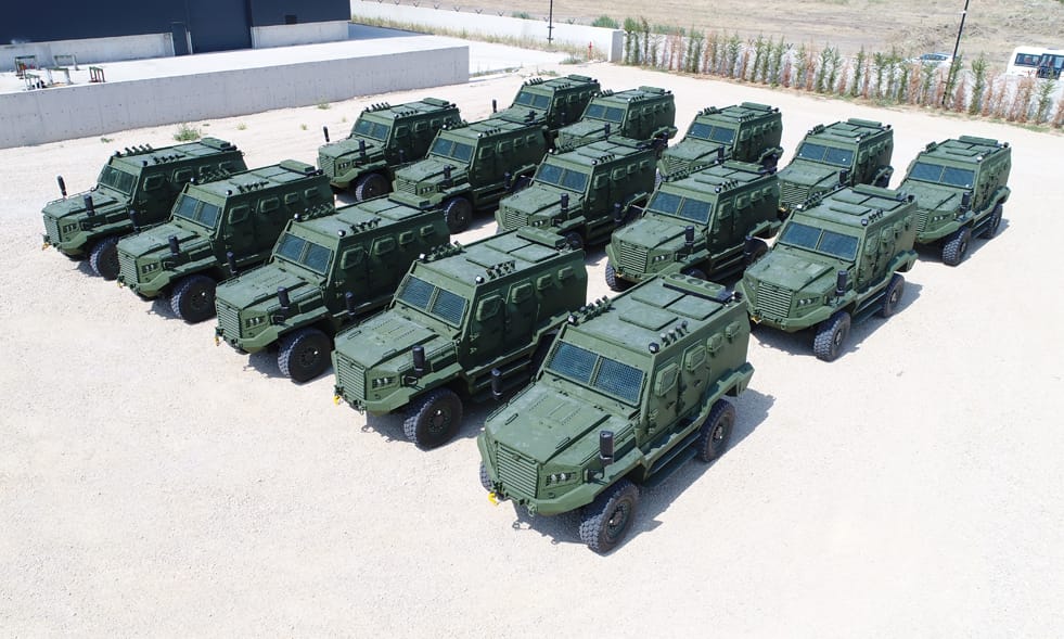 Le Kenya achète 118 véhicules de combat blindés HIZIR 4 × 4 à la Turquie