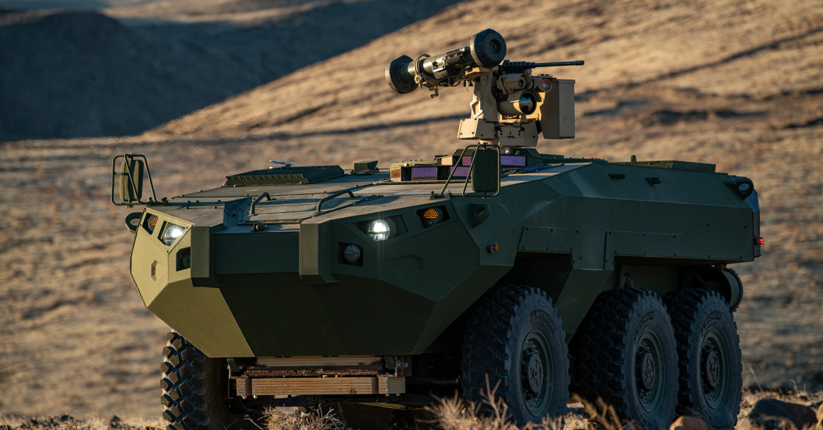Dévoilement du nouveau prototype Textron pour le véhicule de reconnaissance USMC