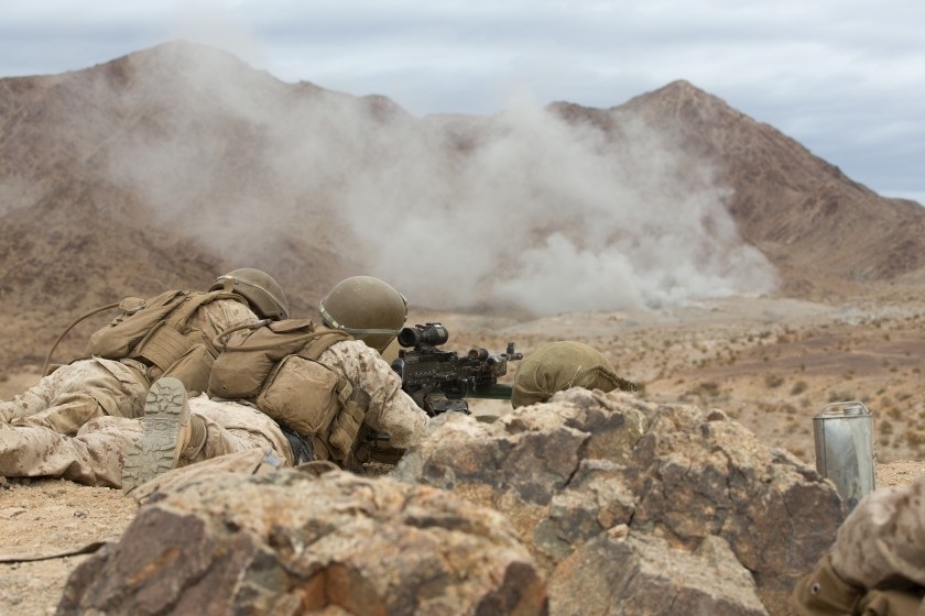 Des explosifs puissants ont disparu de la base du Corps des Marines de Twentynine Palms