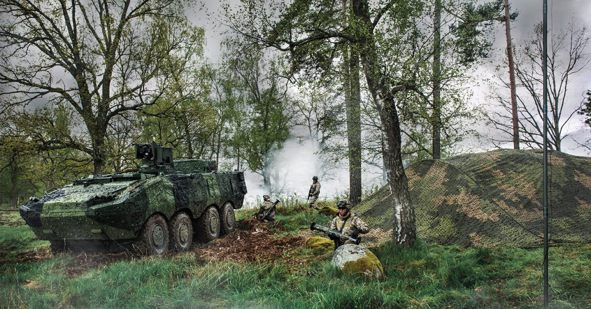 L’armée royale danoise ordonne le camouflage Saab Barracuda