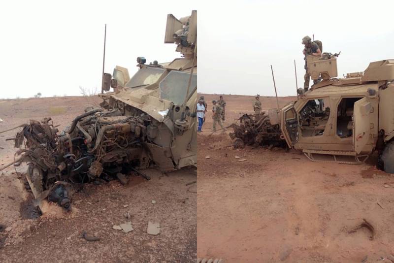Green Beret M-ATV frappé par un engin piégé au Niger