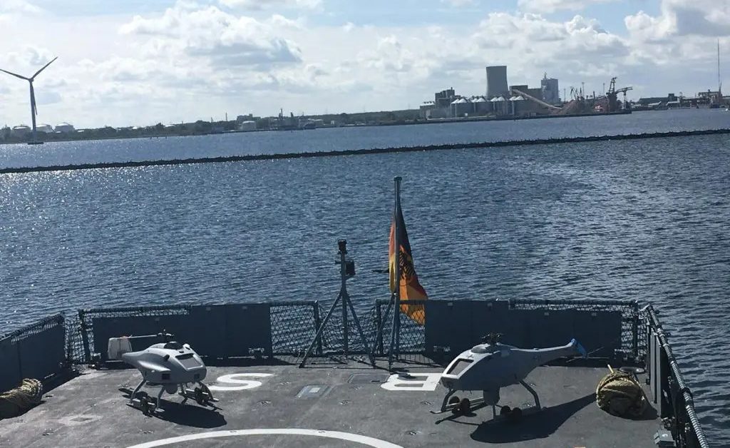 La marine allemande commence à tester le drone V-200 SKELDAR
