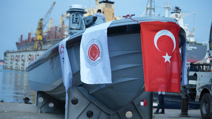 La Turquie lance un nouveau véhicule de surface sans pilote baptisé Sancar