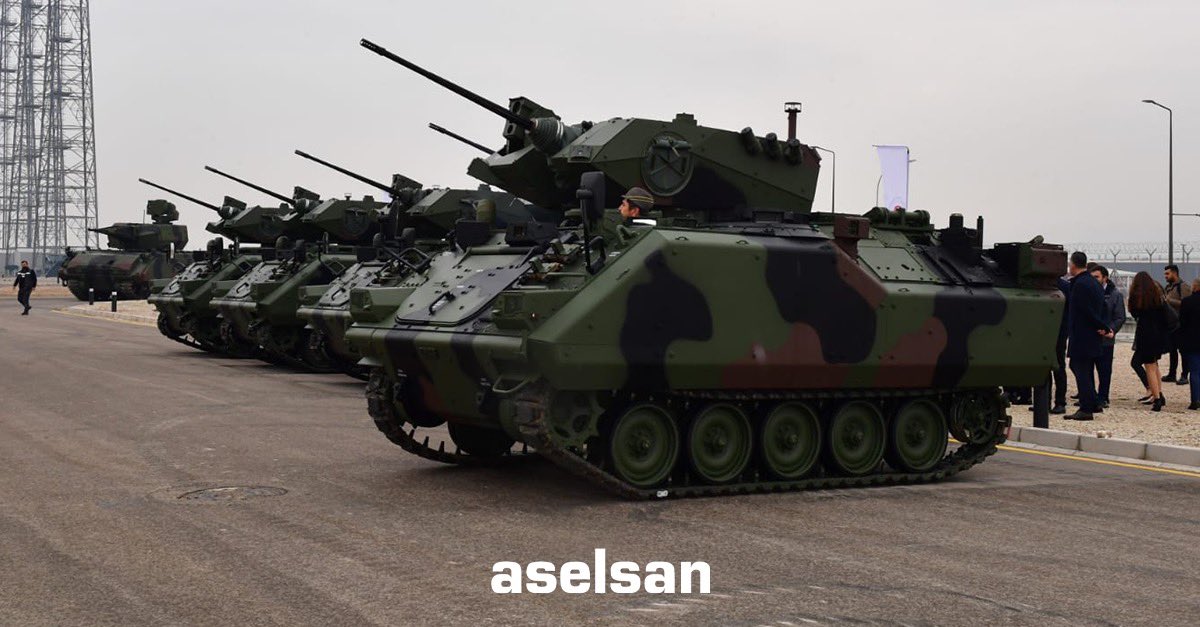Les forces armées turques reçoivent le premier lot de véhicules de combat blindés ZMA-15 modernisés