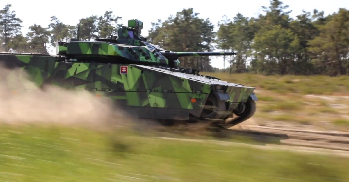 La Slovaquie commande plus de 150 véhicules de combat d’infanterie CV9035 à BAE Systems