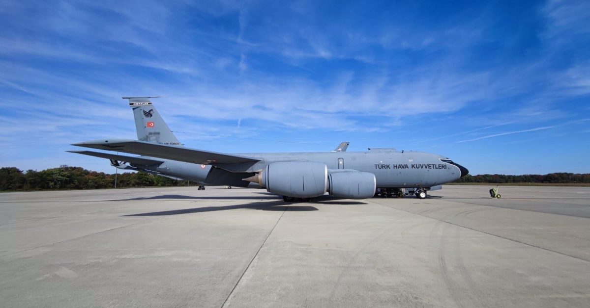 L’armée de l’air turque reçoit un avion ravitailleur KC-135R modernisé