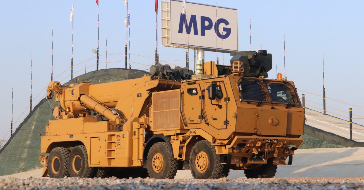 Les forces terrestres turques reçoivent trois véhicules de dépannage M4K partiellement protégés contre les mines