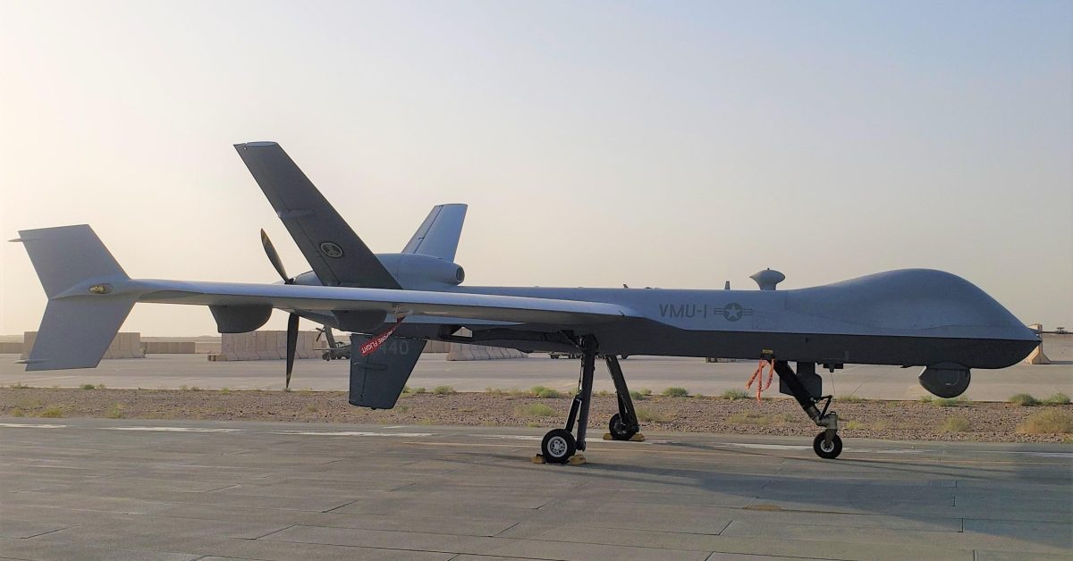 L’US Marine Corps reçoit le premier drone Reaper commandé dans le cadre d’un contrat conjoint