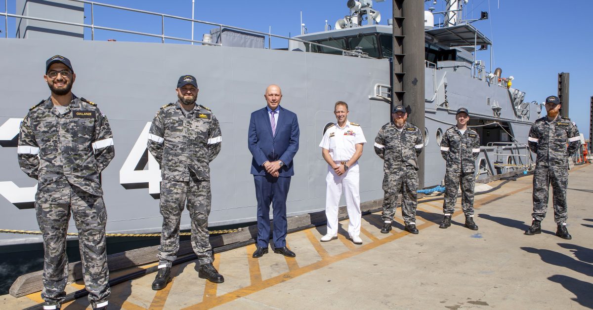 La Royal Australian Navy accepte la première classe Cape évoluée