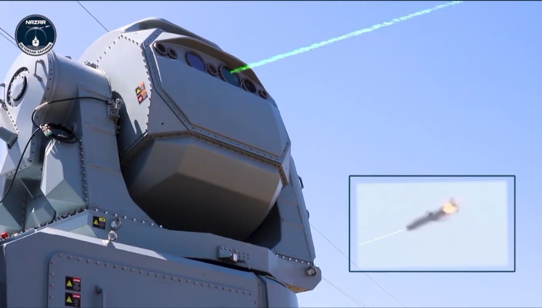 Le système de guerre électronique laser NAZAR dévoilé à l’IDEF-21 pour la première fois