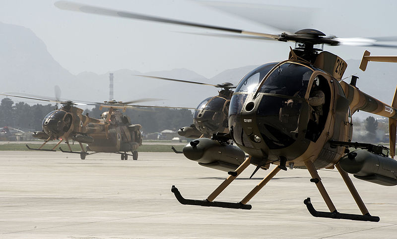 Les États-Unis font don de six hélicoptères légers MD-530F au Liban