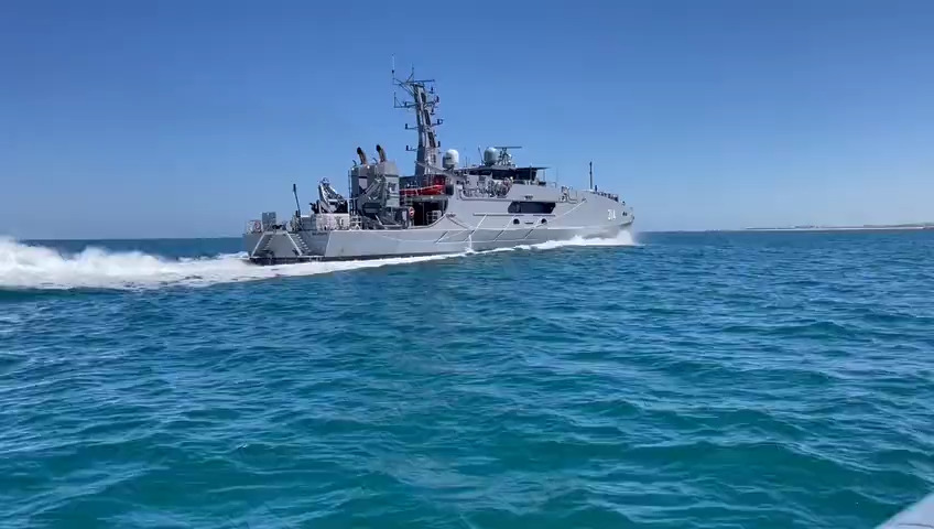 La première classe Cape évoluée commence les essais en mer