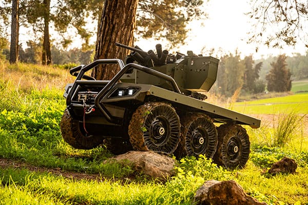 Elbit Systems et Roboteam dévoilent le nouveau véhicule terrestre sans pilote « Rook »
