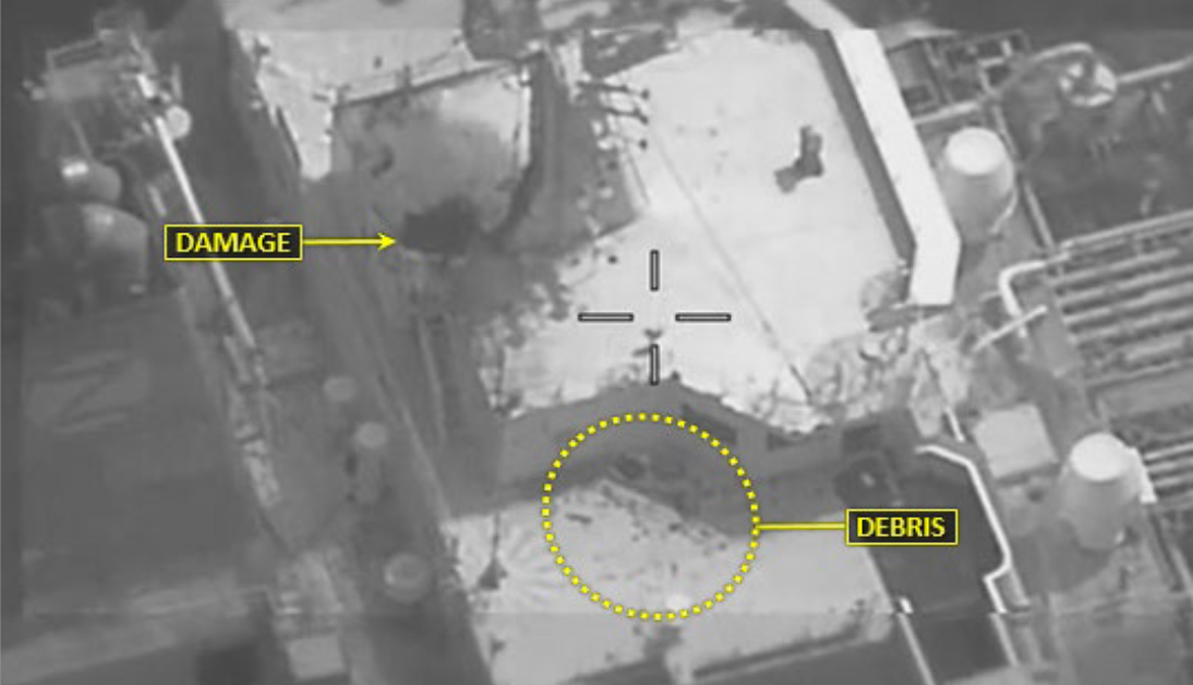 MISE À JOUR : Le Pentagone revient sur ses revendications en affirmant que les UAV de Mercer Street Attack ont ​​été lancés depuis le Yémen