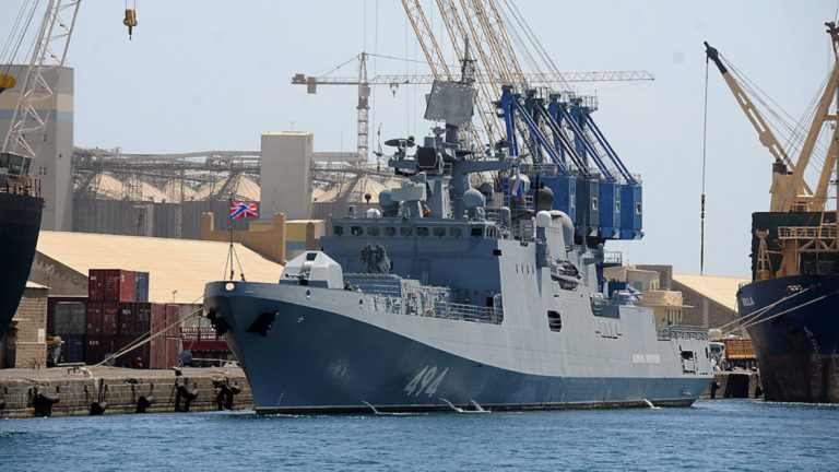 Le Soudan examine l’accord sur la base navale russe