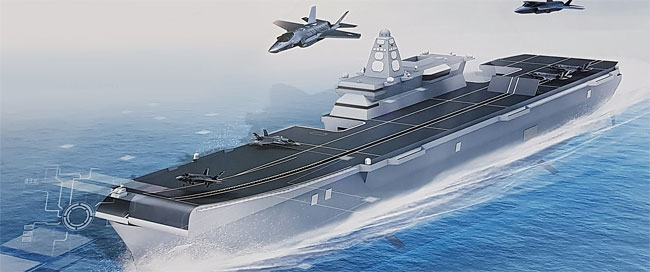 La Corée du Sud dévoile son intention de construire son premier porte-avions – le LPX-II