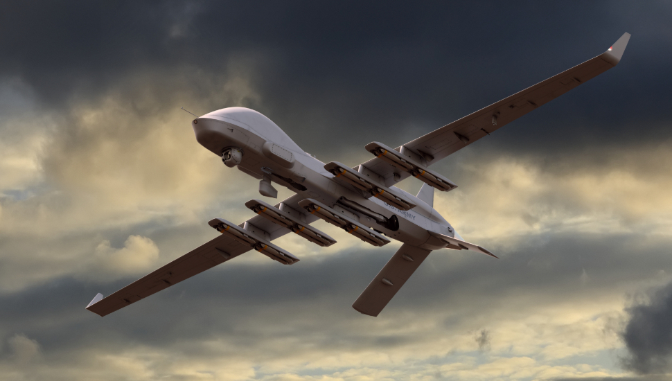General Atomics réussit à utiliser Grey Eagle comme drone-mère