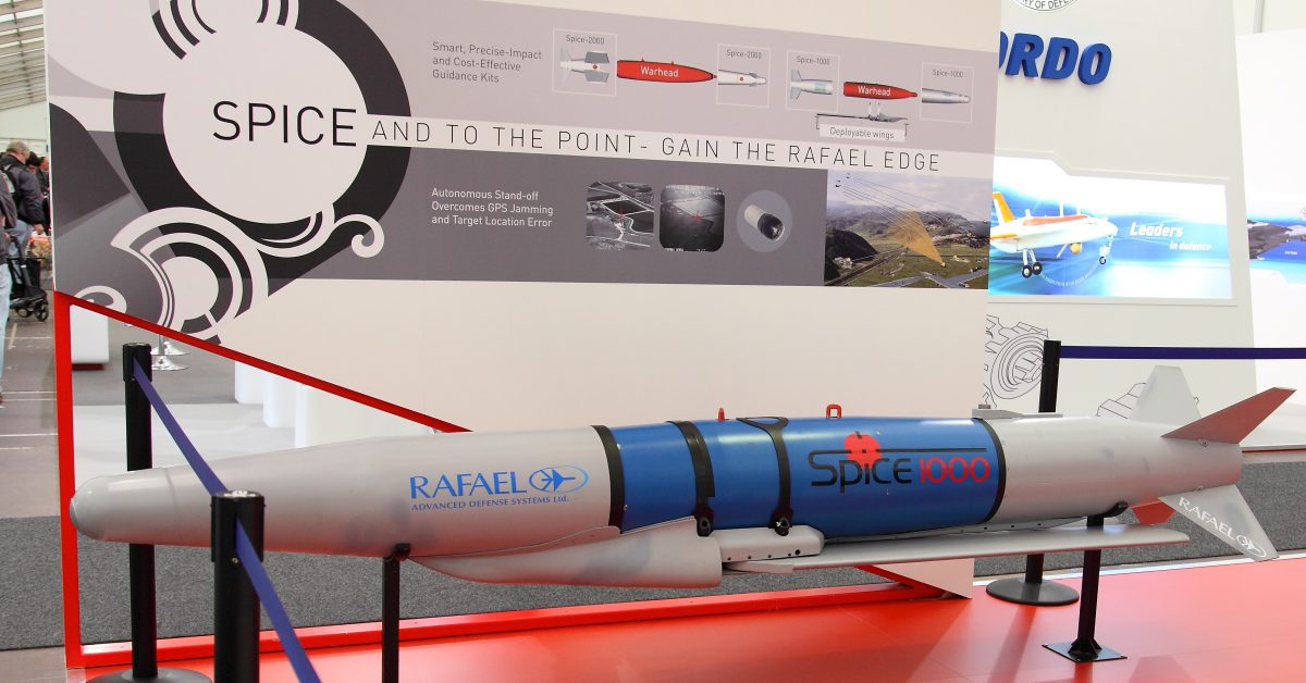 Lockheed Martin et Rafael s’associent pour développer davantage les kits de munitions de précision SPICE