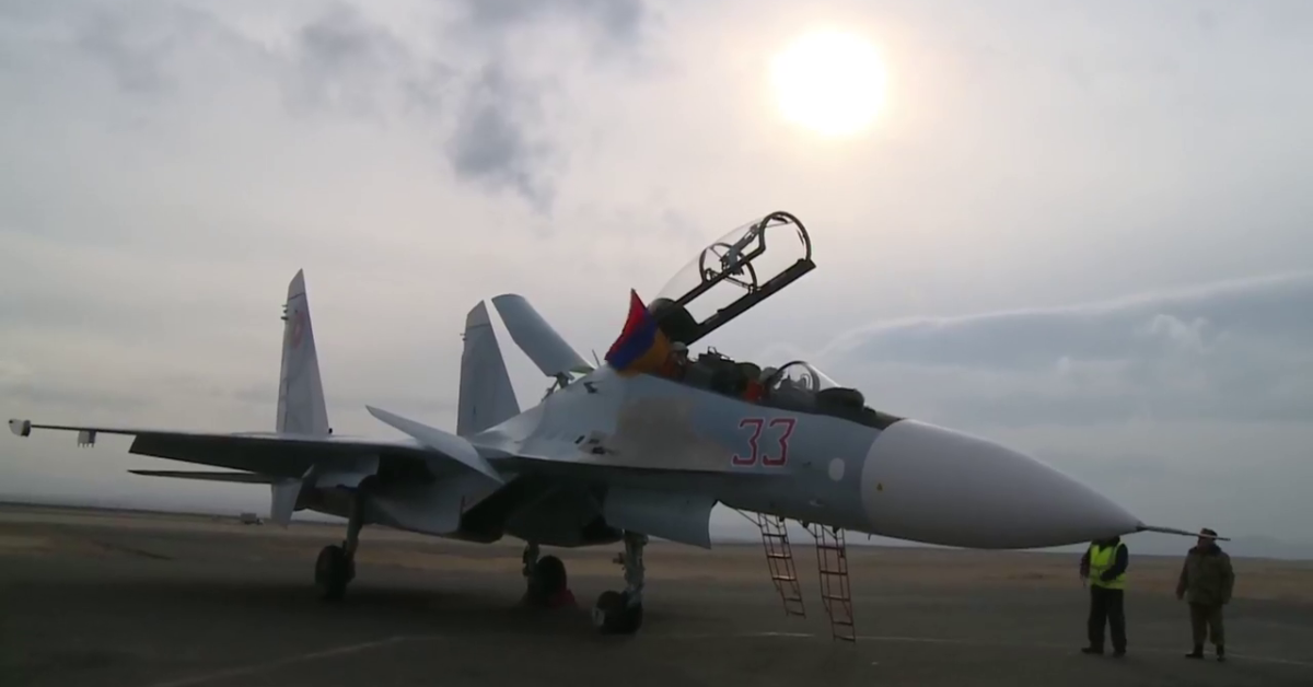 L’Arménie reçoit des Su-30SM