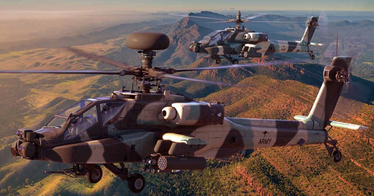 AH-64E et autres MH-60R pour l’Australie