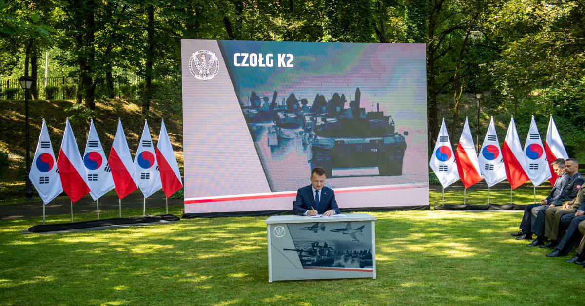La Pologne signe officiellement un accord d’armement avec la Corée du Sud – Les livraisons commenceront cette année