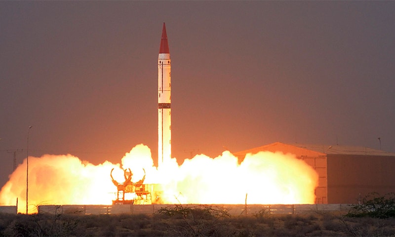 Le Pakistan effectue avec succès un essai en vol du missile balistique Shaheen-III