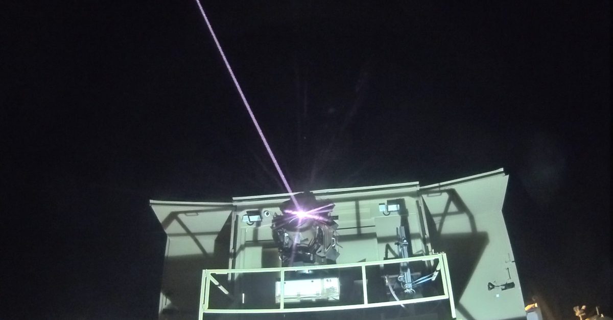 Israël teste avec succès un système de défense aérienne laser à faisceau de fer