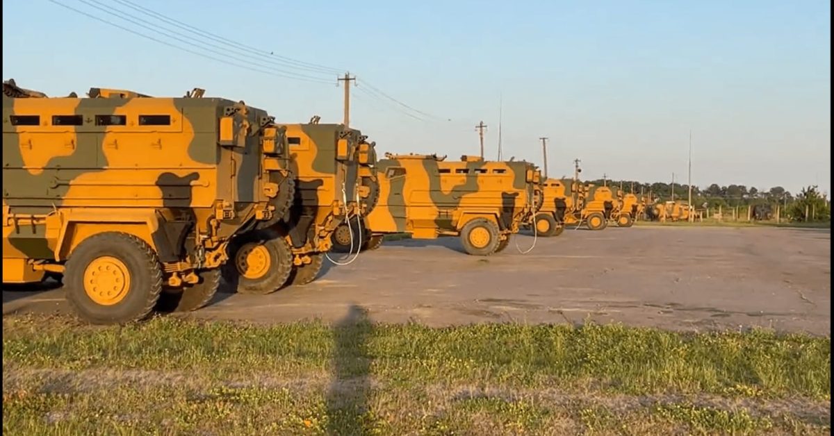 L’Ukraine reçoit des véhicules blindés anti-mines BMC Kirpi 4 × 4 de fabrication turque