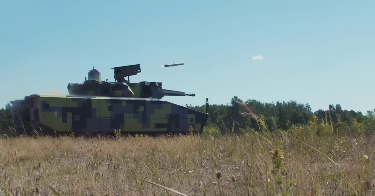 Rheinmetall démontre l’intégration de missiles Spike sur Lynx IFV