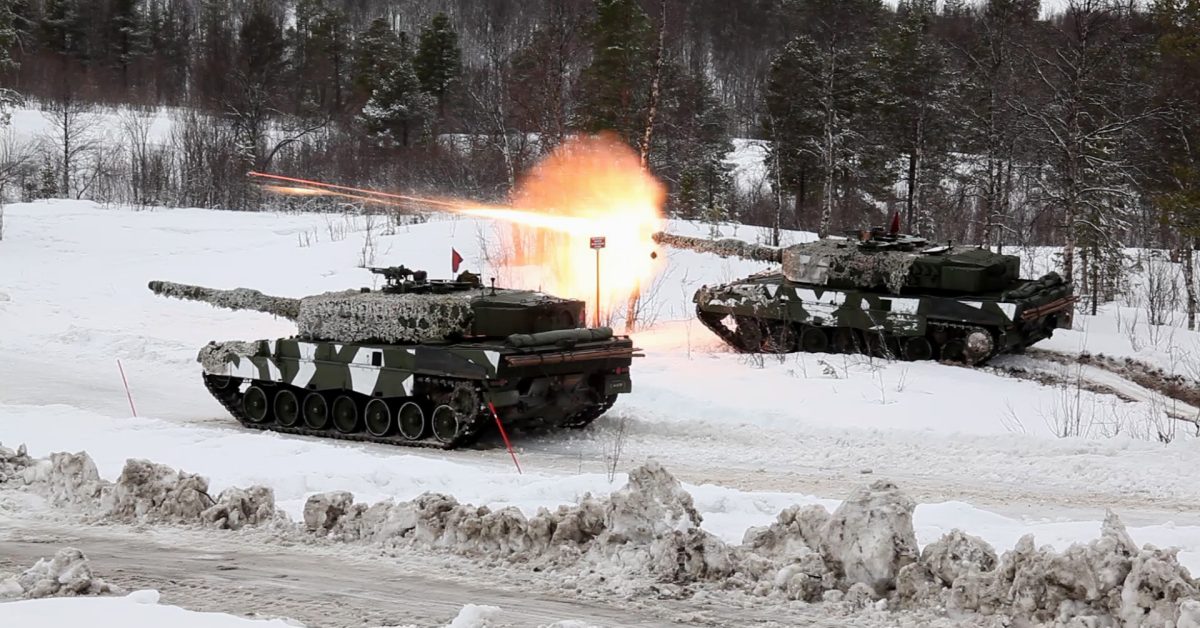 La Norvège fera don de 8 Leopard 2 à l’Ukraine