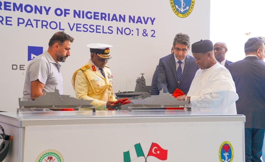 DEARSAN commence la construction de navires de patrouille offshore pour la marine nigériane