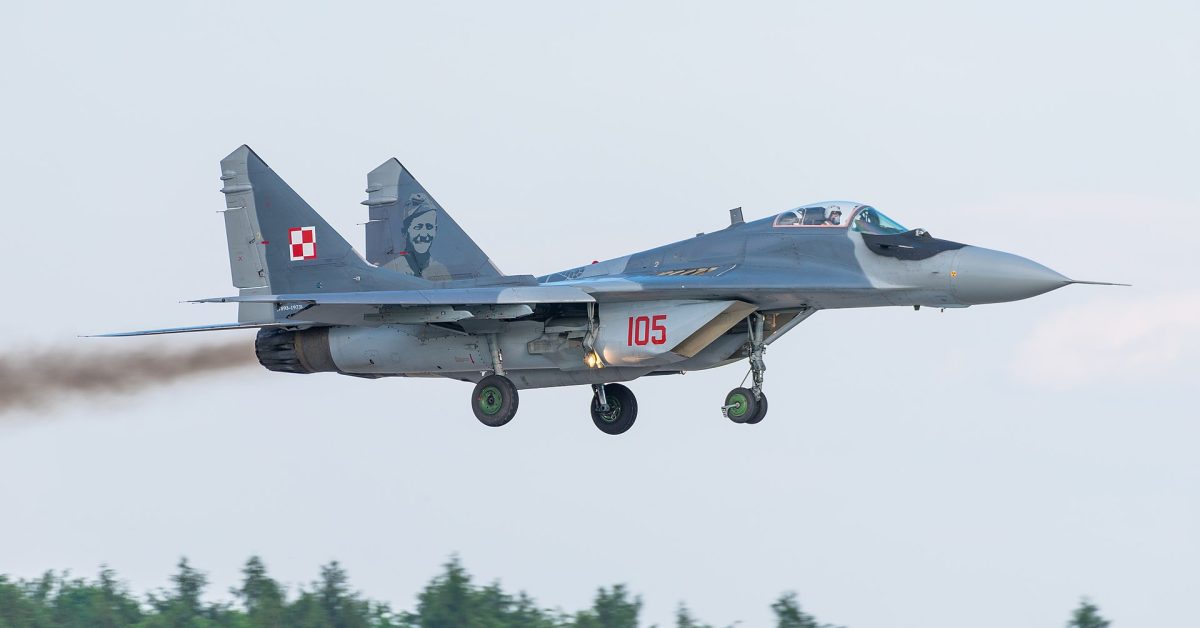 La Pologne demande à l’Allemagne l’autorisation de transférer d’anciens MiG-29 est-allemands vers l’Ukraine