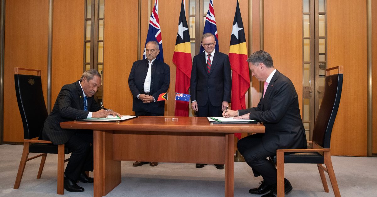 L’Australie et le Timor-Leste intensifient leur coopération en matière de défense