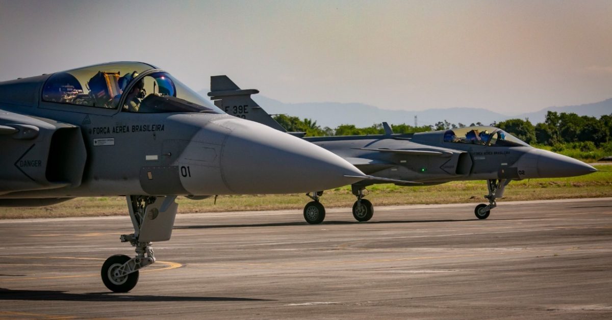 Les Gripen F-39E de l’armée de l’air brésilienne démarrent leurs activités opérationnelles