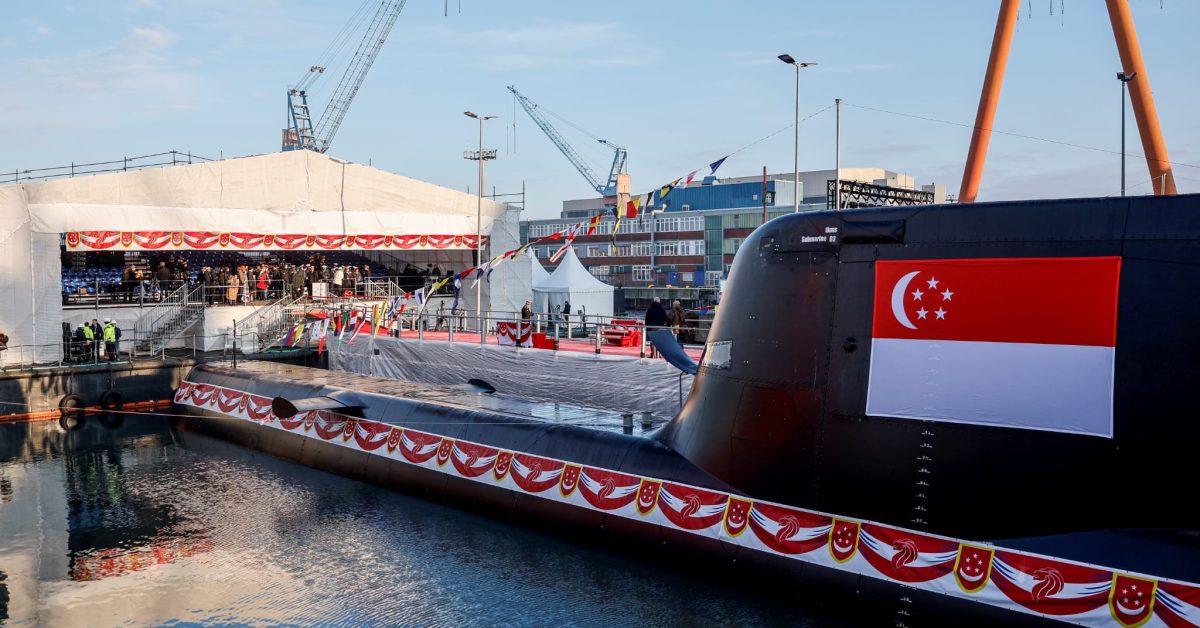 TKMS lance de nouveaux sous-marins de type 218SG nommés « impeccables » et « illustres » pour Singapour