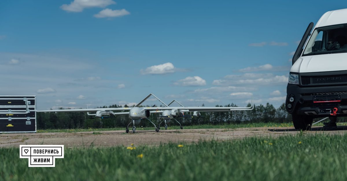 La Fondation Come Back Alive livre deux nouveaux véhicules aériens sans pilote PD-2 à l’Ukraine